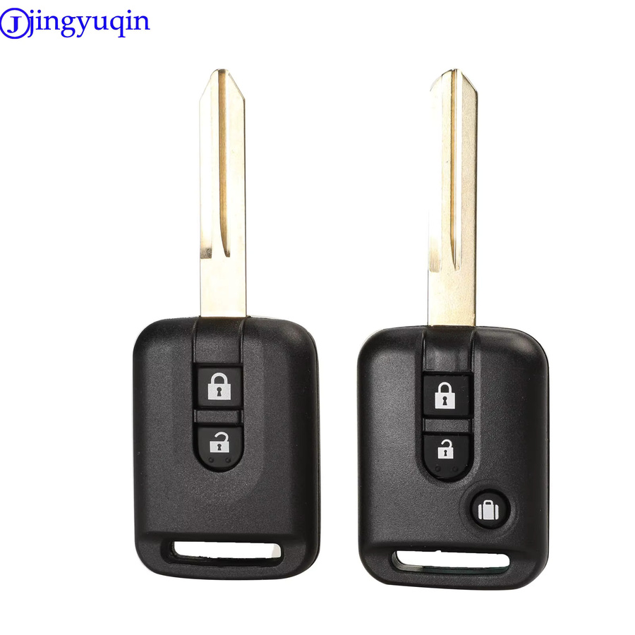 Jingyuqin Schlüsselhülle für Nissan Qashqai, Micra, Navara, Almera und Note in Schwarz - Bild 3