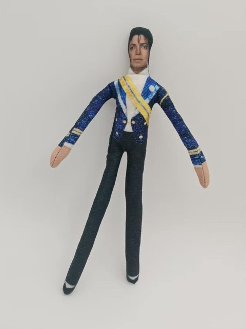 Michael Jackson Actionfigur, Plüschtier, 28cm, ab 1 Jahr - Bild 1