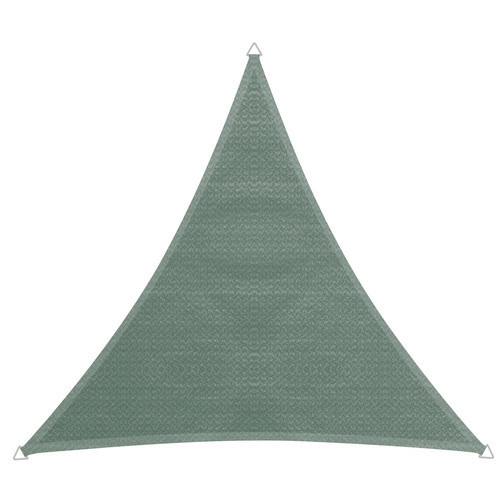 WINDHAGER Sonnensegel Dreieck in Grün aus HDPE, B/B/B: 400 x 400 x 400 cm - Bild 2