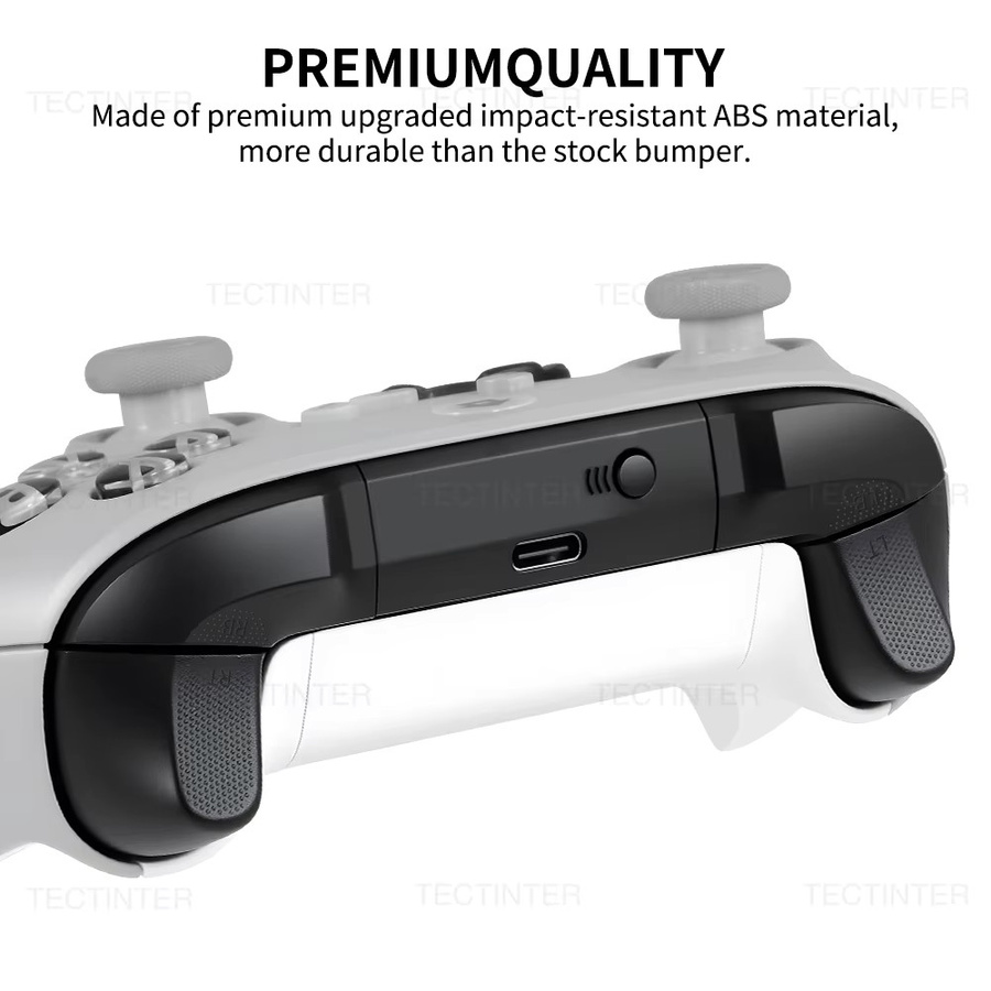 TECTINTER Ersatz LB RB Schulter Trigger Tasten für Xbox Serie X/S Controller in Schwarz - Bild 4