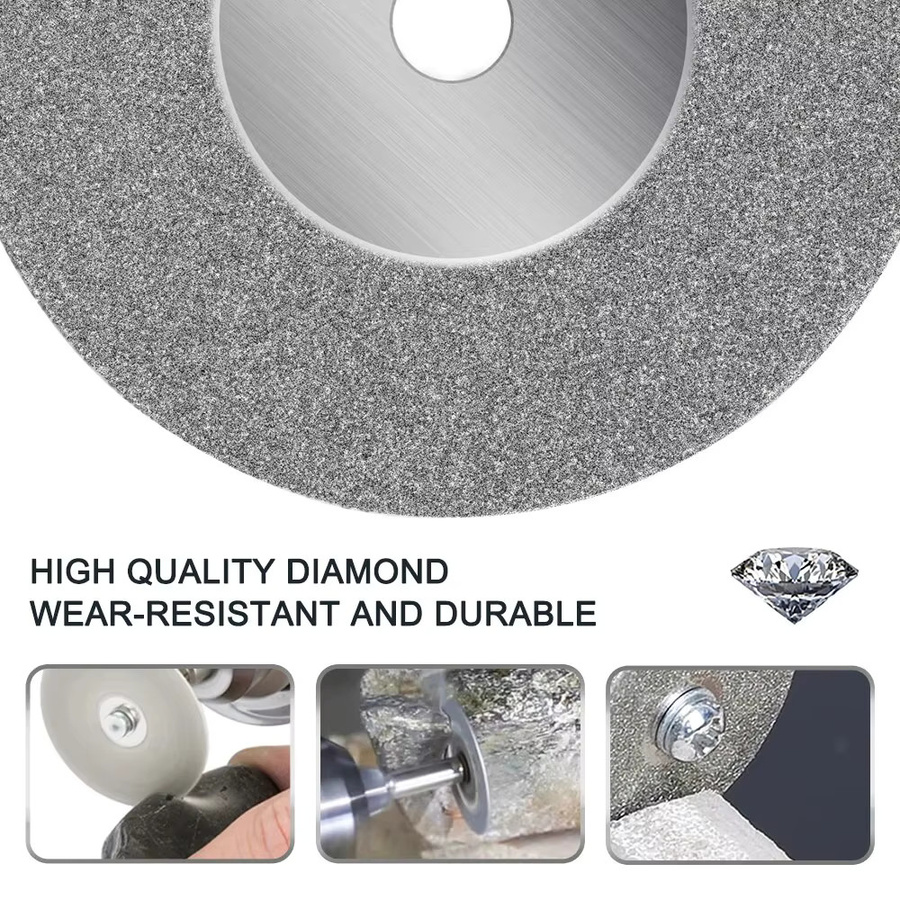 XCAN 38 Stück Diamant-Trennscheiben Set für Dremel-Drehwerkzeug-Zubehör mit Größen von 18 bis 60 mm - Bild 3