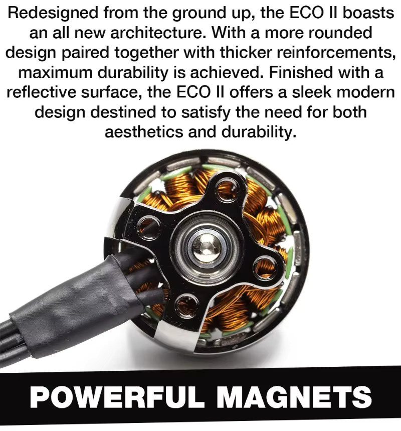 Emax ECOII ECO II Serie Brushless Motor, silver - Bild 4