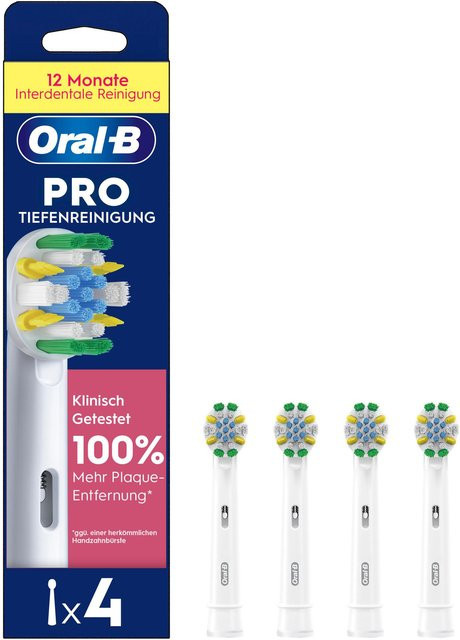 Oral-B Aufsteckbürsten, 4 Stück, Multicolor - Bild 1