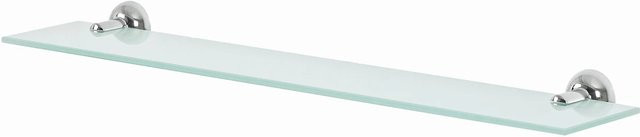 Spirella Badablage Campagne mit Glasablage und Chrombefestigungen im Landhausstil, Breite: 60 cm - Bild 1