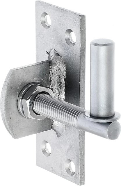 Dolle Aufschraubkloben aus Edelstahl in Silber, Länge: 10,5 cm, Durchmesser: 1,3 cm - Bild 1