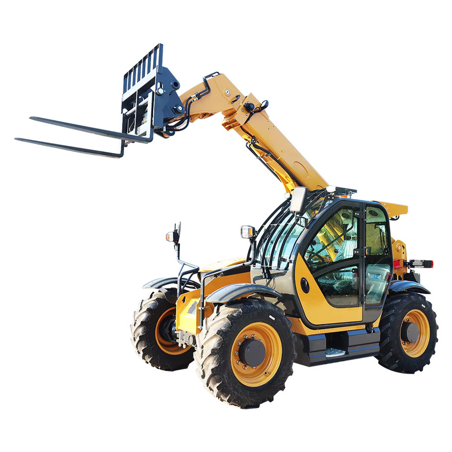 Maßgefertigter Teleskop-Gabelstapler nicosail für Modulbau-Installation CE Euro 5 mit Hydraulik - Bild 1