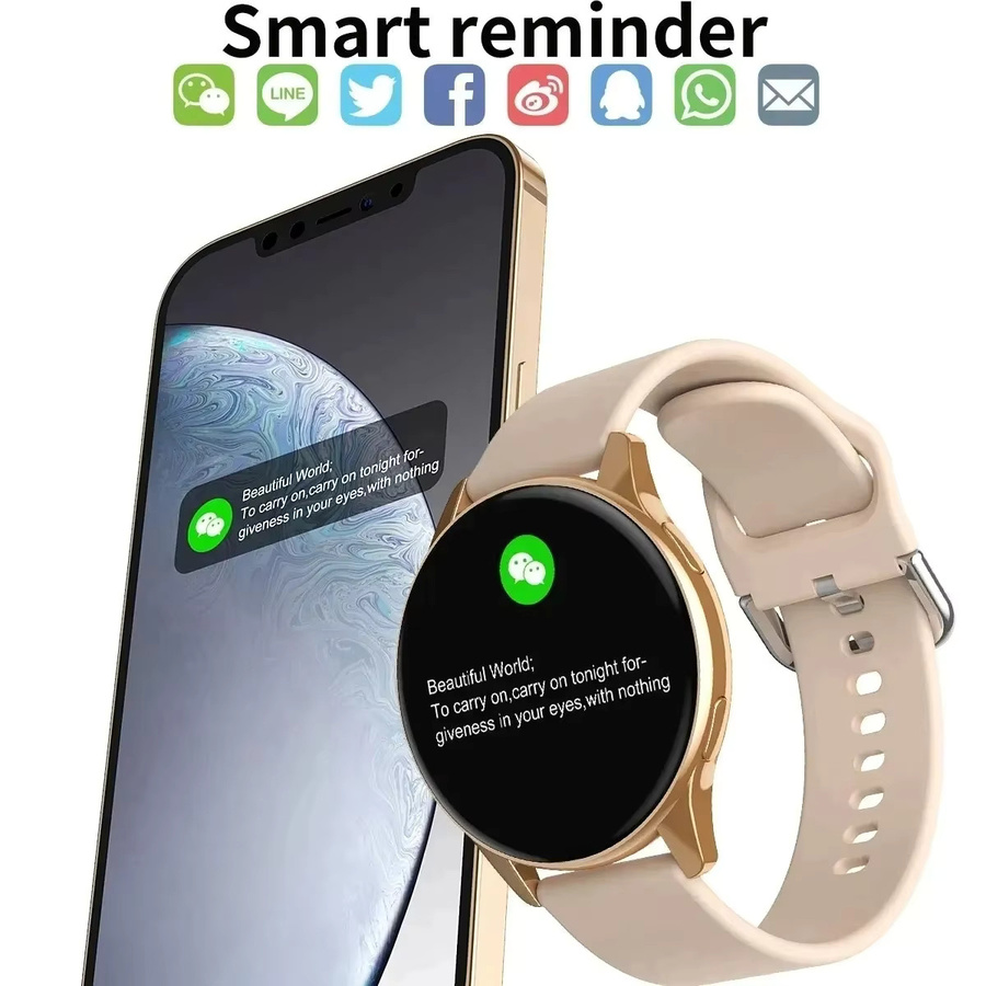 LIGE Smartwatch, Schwarz, Unisex - Bild 3