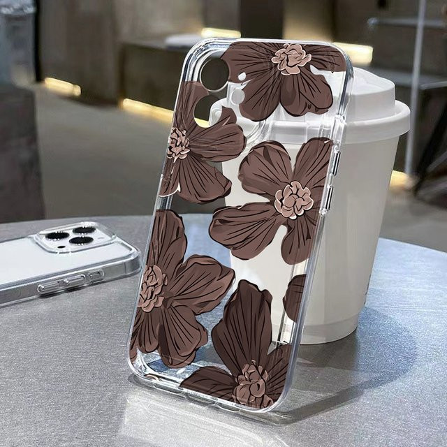 Retro-Blumenhülle für Samsung Galaxy S26 S25 S24 S23 S24 Plus S23 FE und weitere Modelle - Bild 1
