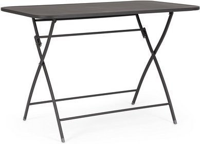 SUNGÖRL Klapptisch Bora Bora in Grau mit Stahlrohr-Gestell, Breite: 70 cm, Länge: 110 cm - Bild 1