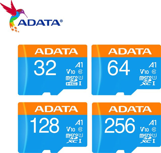 ADATA Micro SDXC Speicherkarte UHS-I mit Adapter, A1 C10 Hochgeschwindigkeits-Speicherkarte für dein Telefon - Bild 1
