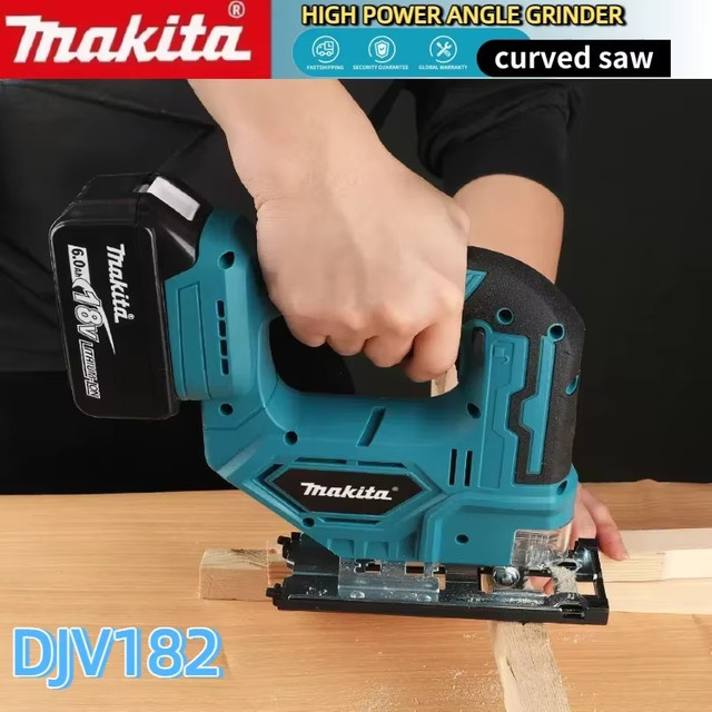Makita DJV182Z Bürstenlose Stichsäge 18V mit 340W und Sägeblatt ohne Akku - Bild 1