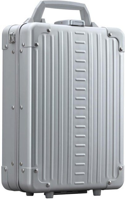 Aleon Business Briefcase Vertical 14 Zoll Aktentasche aus Aluminium in Silber - Bild 1