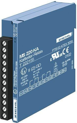 Ziehl MSR 220 KA T 222475.CO Auslösegerät mit 2 Relais-Ausgängen in Blau - Bild 1