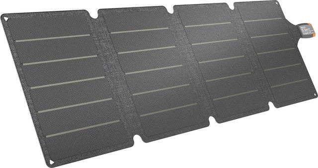 HOMCOM Faltbares Solarpanel 36W 13,2V Tragbares Outdoor Solarladegerät mit USB-A und Typ-C in Schwarz, Grau oder Orange - Bild 1