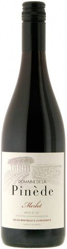 Chemin de la Pinède, Merlot, Vin de Pays d'Oc, 2023, Rotwein, 0,75 l - Bild 1