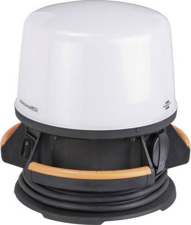 Brennenstuhl professionalLINE LED Baustrahler ORUM 5050 M, 47 W, 5800 lm, 360° Abstrahlwinkel, IP54, IK08, schwarz, B: 28,0 cm, T: 28,0 cm, H: 28,6 cm
