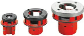Rothenberger SC Schneidkopf in Rot mit BSPT R 1.1/2" und 8-Kant-Aufnahme - Bild 1