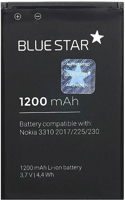 Blue Star Ersatzakku BL-4UL in Schwarz für Nokia 3310 (2017), 230 und 225 - Bild 1