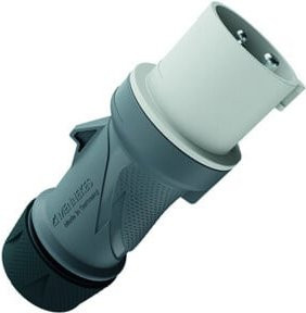 Mennekes CEE Stecker PTX R 16A 3p 1h 50V IP54 in Grau - Bild 1