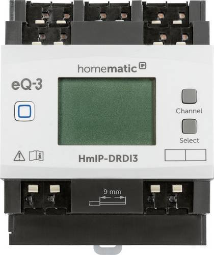 Homematic IP Funk Dimmaktor für Hutschienenmontage, 3-fach, Weiß - Bild 2