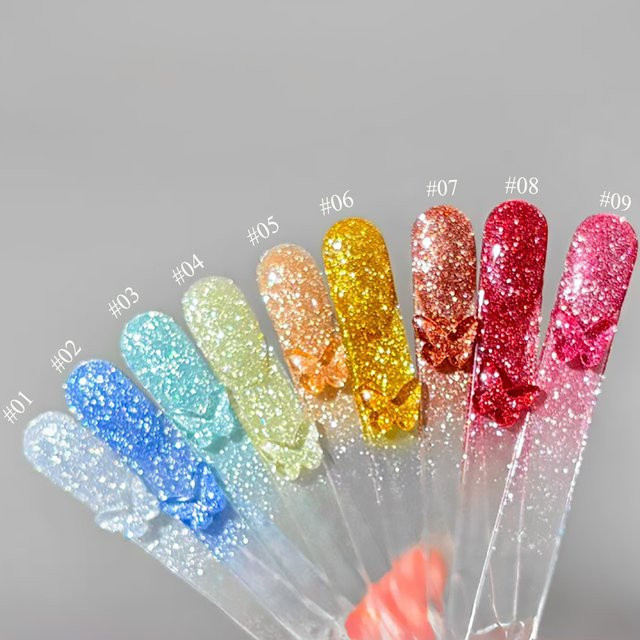 MIANEL Strobe Diamant-Gel-Nagellack, 12 ml, Schimmernd - Bild 1