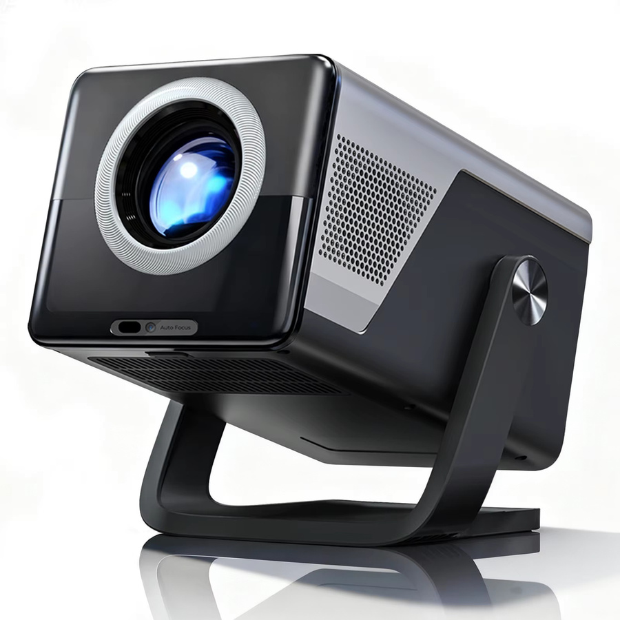 Lyncast X7 Heimkino-Projektor mit Android 14, 8K-Unterstützung, Autofokus, 2000 ANSI, WiFi6 und Bluetooth 5.4, Schwarz - Bild 6