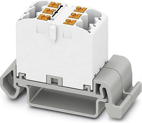 Phoenix Contact 3273144 Verteilerblock Zugfeder Weiß 10 Stück Breite: 15,6 mm - Bild 1
