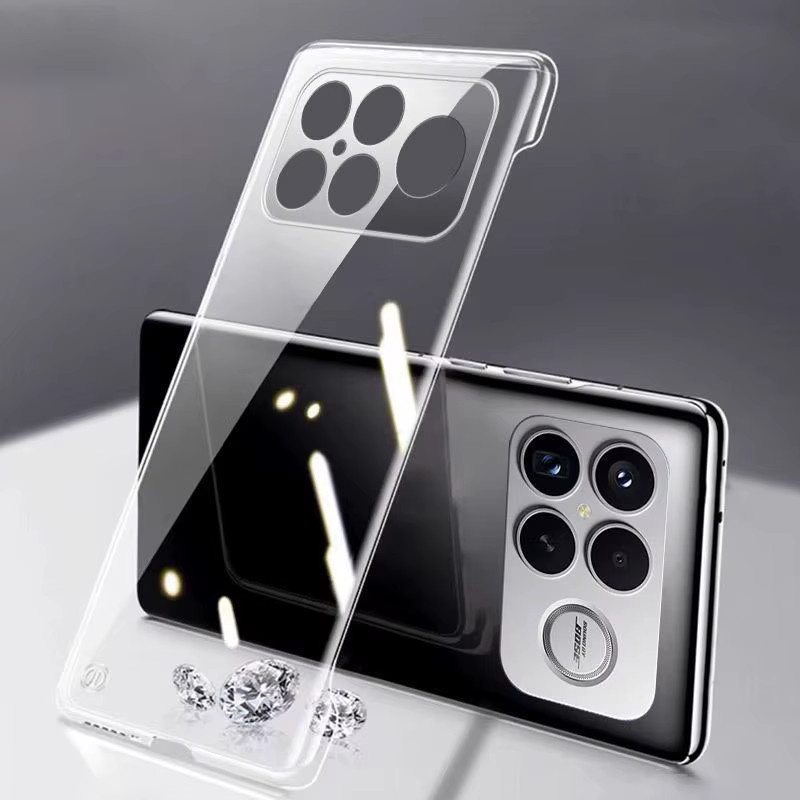 Slim Clear Hard Back Cover für Xiaomi Poco F8 Pro und Poco F8 Ultra 5G, transparent - Bild 5