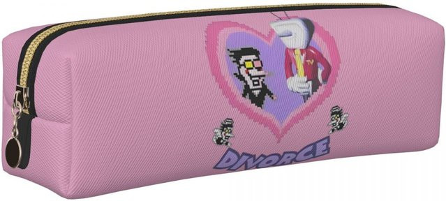 Deltarune Spamton und Tenna Child Of Divorce Federmäppchen in Pink für Mädchen und Jungen - Bild 1