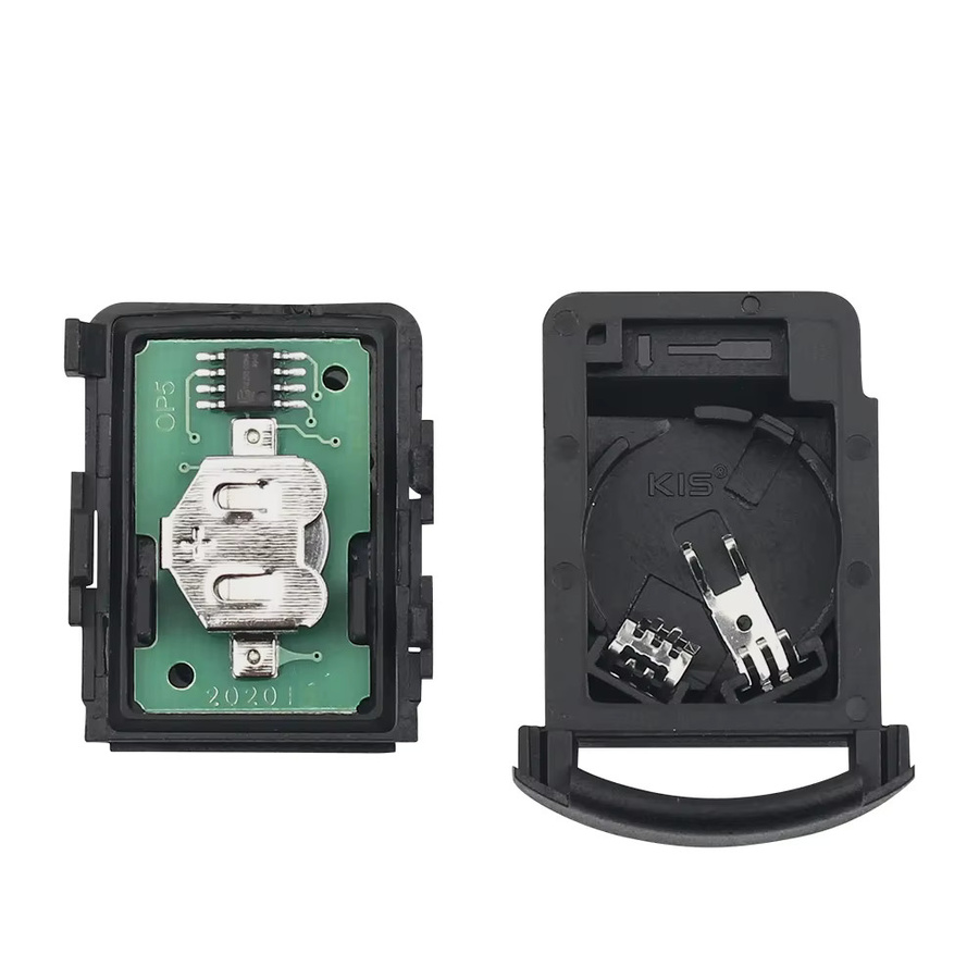 KEYYOU Auto-Fernbedienungsschlüssel 5WK48668 für Opel Corsa C Meriva Tigra Combo Van in Schwarz, 433,9 MHz / 434 MHz, ohne Chip und Klinge - Bild 2