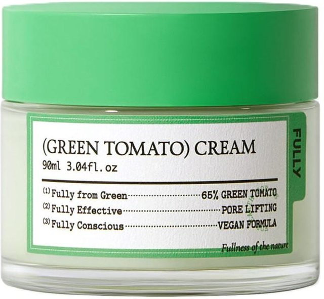 FULLY Grüne Tomatencreme Gesicht, 90 ml, Vitamin C, Unisex - Bild 1