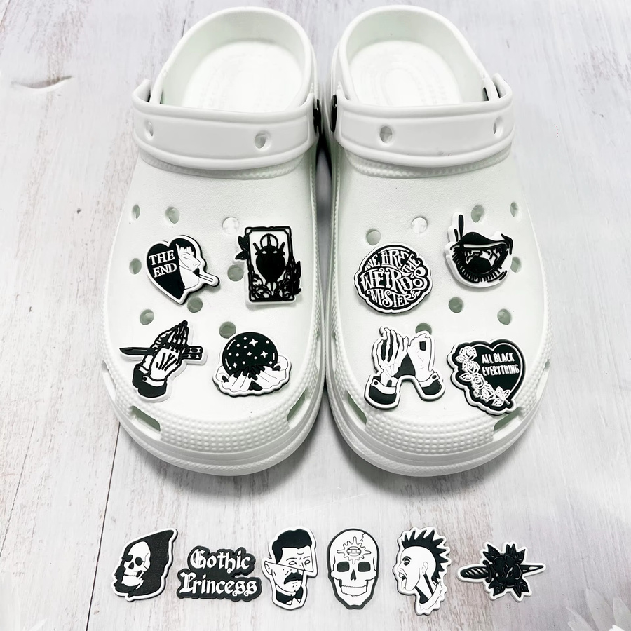 Gothic-Cartoon-Serie Schuh-Charms, Kinder - Bild 3
