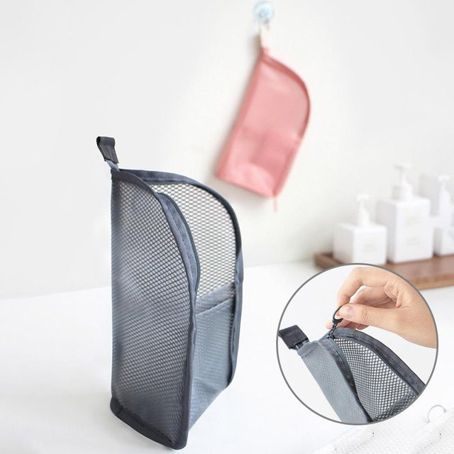 eelhoe Kosmetiktasche aus EVA-Mesh, Damen, Schwarz, Grau - Bild 1