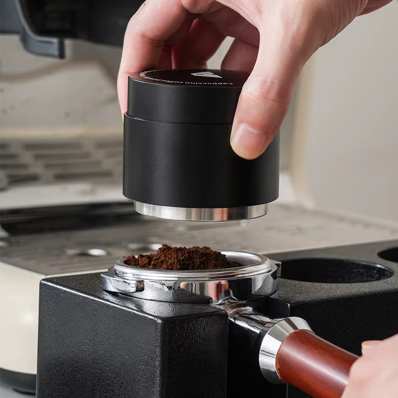 OANKR 2-in-1 Kaffeestampfer und Espresso WDT-Werkzeug Set in Schwarz aus Edelstahl für 51 mm, 53 mm und 58 mm Siebträger - Bild 5