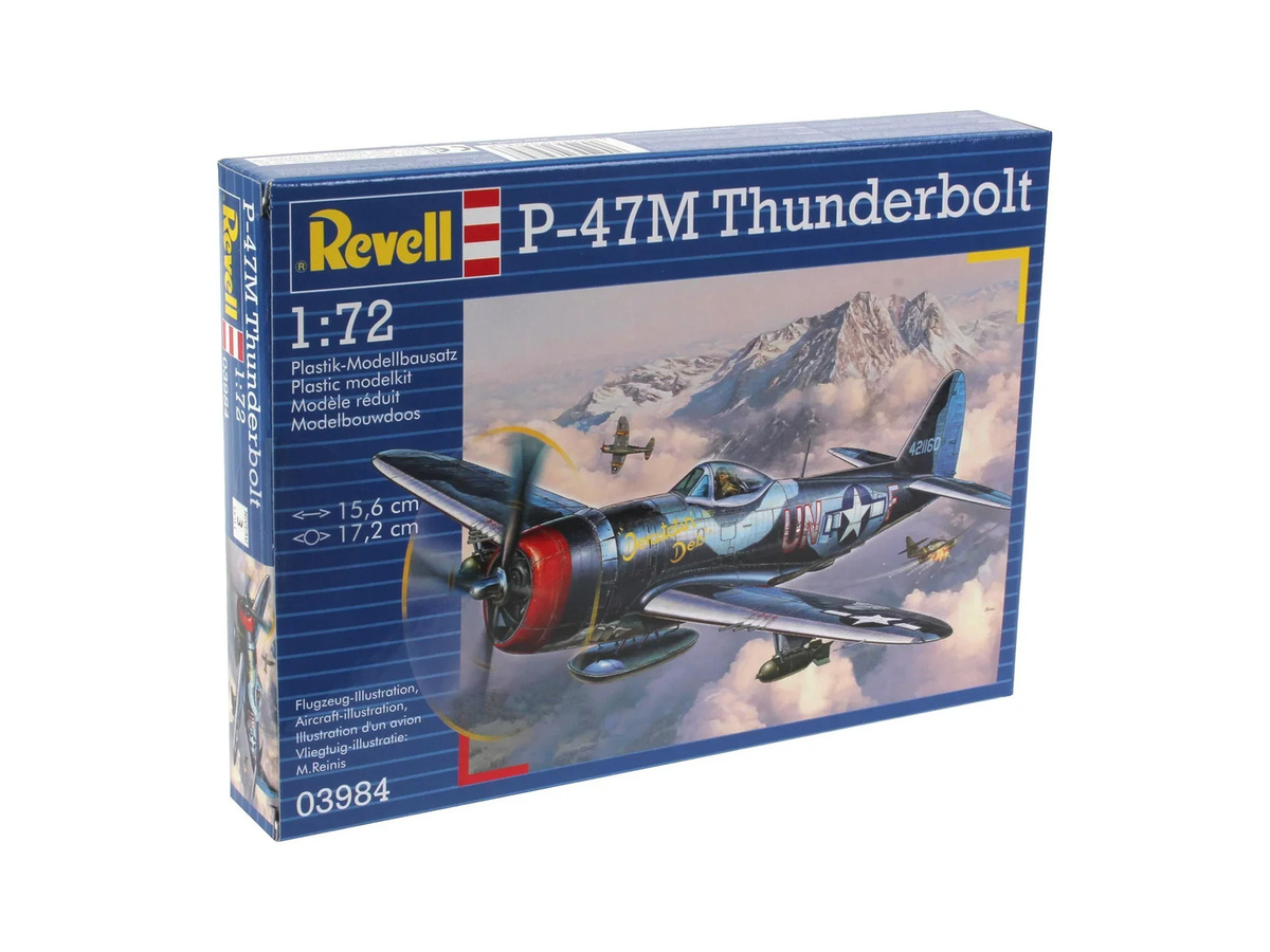 Revell P-47 M Thunderbolt, Modellbau, 1:72, ab 12 Jahren - Bild 2