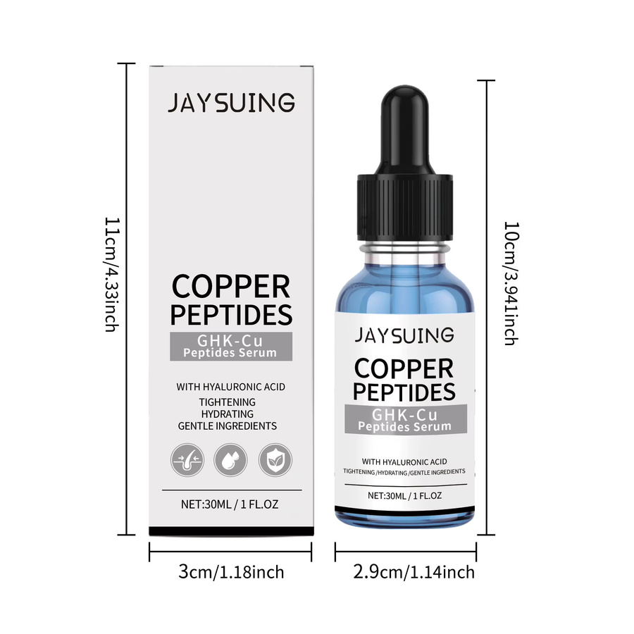 jaysuing Kupferpeptid-Serum mit Hyaluronsäure, Gesicht, Unisex - Bild 4