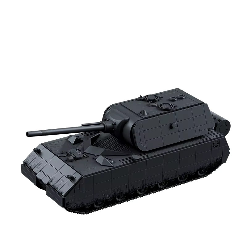 DIY MOC Gepanzertes Fahrzeug Militär-Maus Schwerer Panzer, Bausteine - Bild 2