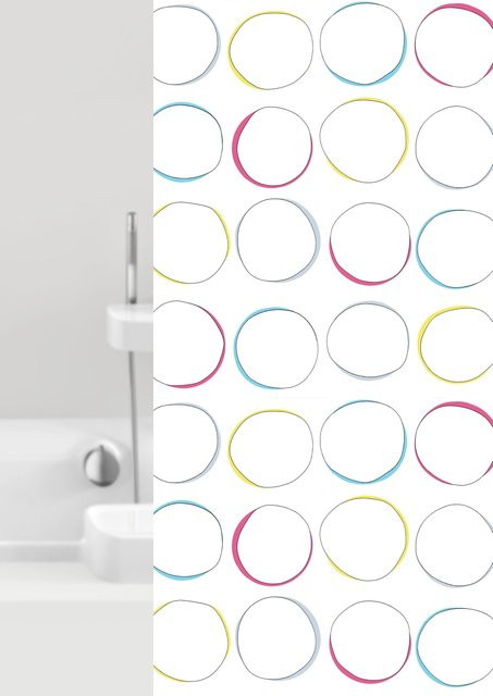 Duschvorhang Marmor Design in Multicolour, modern und waschbar, B: 200 cm, H: 180 cm - Bild 1