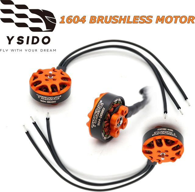 YSIDO Bürstenloser Motor 2850KV 3800KV 3-4S 1,5 mm Welle für FPV Drohnen - Bild 1
