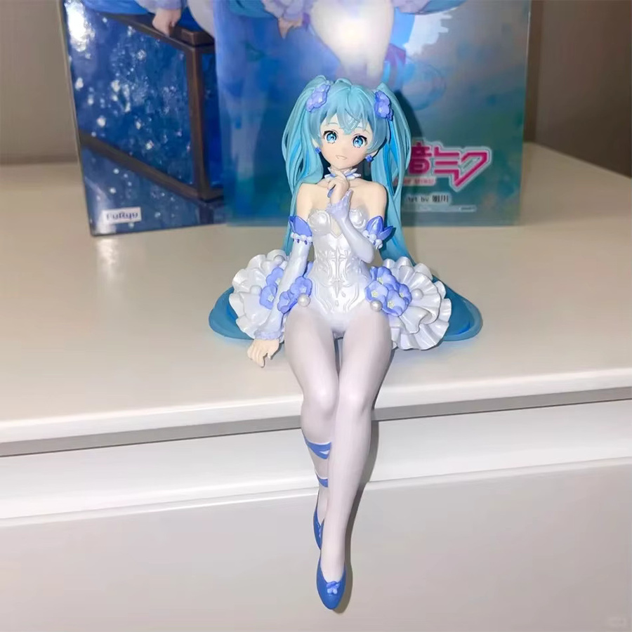 Bandai Hatsune Miku Actionfigur, Feenblumen-Geist, 15cm, Rosa, PVC - Bild 4