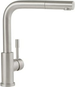 Villeroy & Boch Spültisch-Einhebelmischer Steel Shower ausziehbar Anthrazit - Bild 1