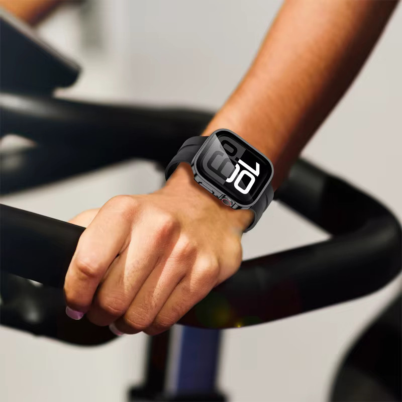 Apple Displayschutzhülle, Silikon, Matte starlight, Unisex - Bild 5
