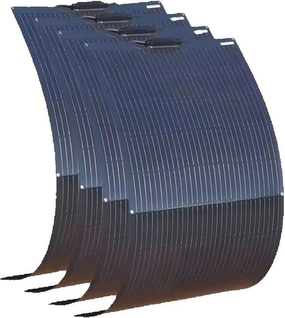 Flexibles Solarpanel xinpuguang für 12V und 24V Batteriesysteme, Leistungsstufen 150W bis 600W, ideal für Wohnmobile, Boote und Heimdach-Anwendungen - Bild 1
