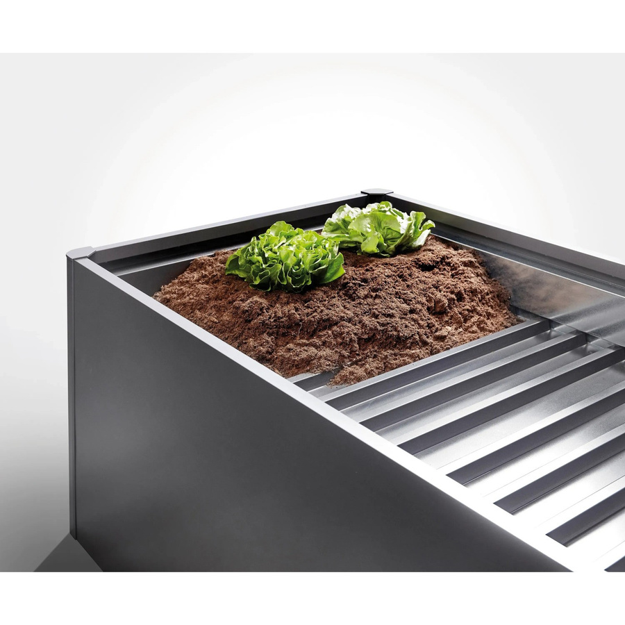 Biohort Zwischenboden für Hochbeet in Dunkelgrau-metallic, Breite: 150 cm, Tiefe: 50 cm - Bild 2
