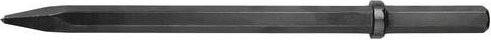 Rennsteig Spitzmeißel 6kt 32x152/Bund46 in Grau aus Stahl mit 600 mm Länge - Bild 1
