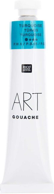 Rico Design ART Gouache Türkis 22 ml - Bild 1