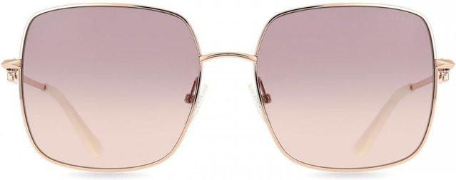 Guess GU7906 H Sonnenbrille, Vollrand, Square, Metall, grau, Damen - Bild 1
