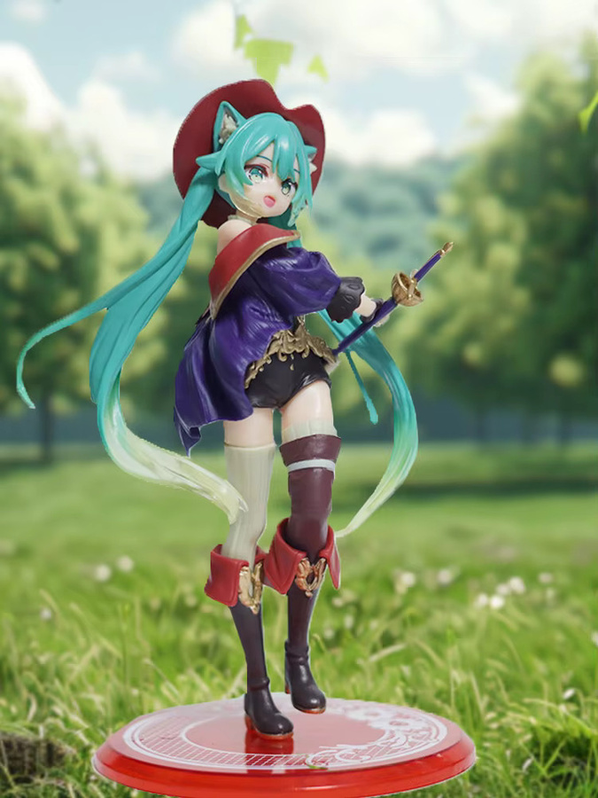 Bandai Hatsune Miku Tale Wonderland Miku Der gestiefelte Kater, Actionfigur - Bild 4