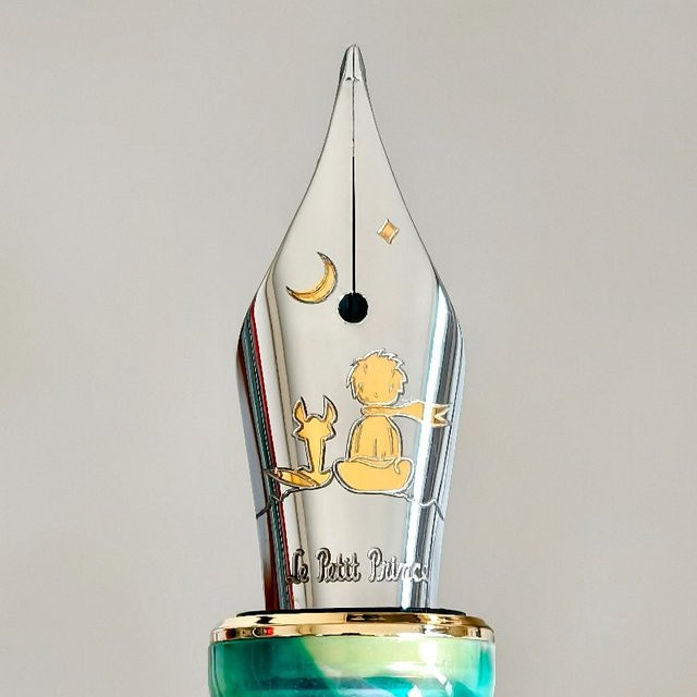 Fox Kalligraphie-Stiftspitze Nr. 6 35 Long Blade aus Stahl in Silber mit 0,5 mm Federbreite - Bild 1