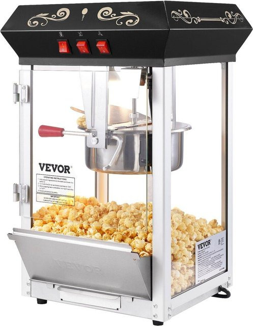 Popcornmaschine von Buying Solutions, MB mit 850W Leistung, Schwarz - Bild 1